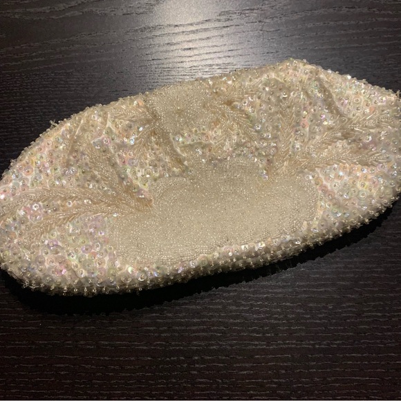 Vintage Iridescent Beaded Clutch - Picture 2 of 5
